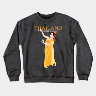 Thai Dancing Art Crewneck Sweatshirt